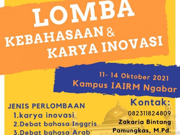 LOMBA KEBAHASAAN DAN KARYA INOVASI