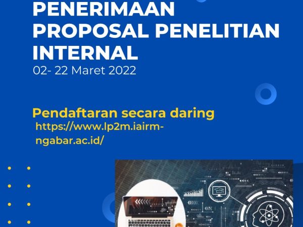 PENGUMUMAN PENERIMAAN PROPOSAL PENELITIAN INTERNAL