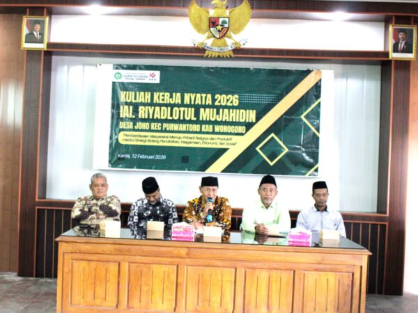Pembukaan KKN IAIRM Ngabar di Desa Joho, Kecamatan Purwantoro,Kabupaten Wonogiri