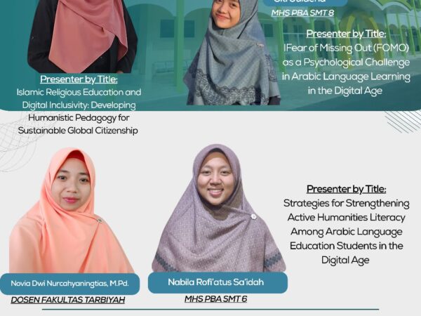 Selamat dan sukses kepada dosen serta mahasiswa Fakultas Tarbiyah Institut Agama Islam Riyadlotul Mujahidin (IAIRM) Ngabar Ponorogo yang akan berpartisipasi sebagai presenter dalam The 4th Annual International Conference on Islamic Education (AICIED) 2026.