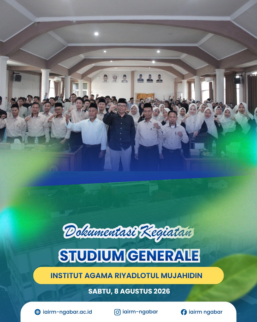 Kampus IAI Riyadlotul Mujahidin Ngabar Gelar Stadium General